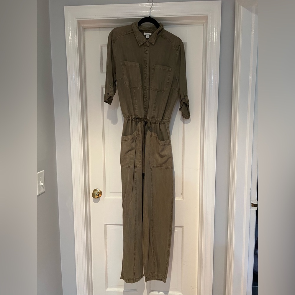 Sundance jumpsuit size large army green